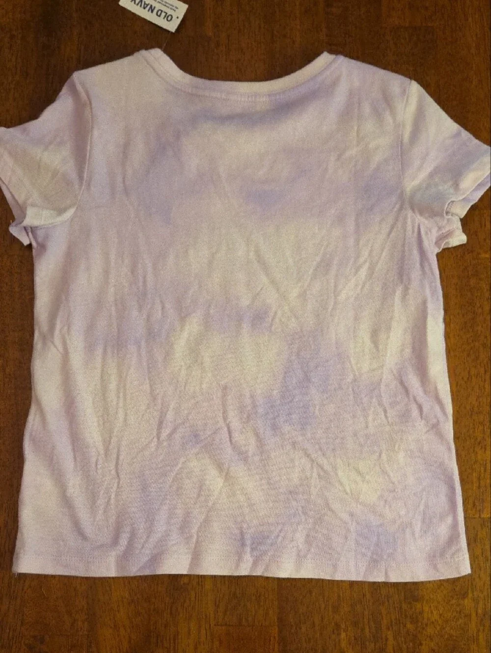 Old Navy Girls Light Lavender 'Girl Pwr' Graphic Tee